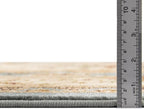 Rugs.com Chateau Collection Rug – 2' x 5' 3 Runner Light Blue Medium Rug Perfect for Hallways, Entryways