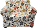 KRFOONN 2 Piece Chair Covers Printed Sofa Covers Couch Covers Washable Armchair Sofa Couch Slipcover Furniture Protector with Elastic Bottom for Living Room (Armchair, 01), Small