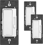 Legrand - Pass & Seymour Radiant CFL/LED Dimmer, White, 3-Pack