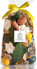 Spring Potpourri Bag,Tulip Scented Potpourri Bowl Filler, Yellow Decorative Dried Flower, Bathroom Vase Decor(20 oz)