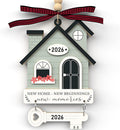 New Home Ornament 2026 - Housewarming Gifts for New Home First House, House Warming Gift for Couple Newhouse Owners Ideas - Home Ornaments for Home - First Home Christmas Ornament 2026