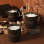 Benevolence LA Pine Wood Scented Candles | 14.5 oz Christmas Candles for Women | 45 Hour Burn Pine Scented Candles for Home | Holiday Candles | Pine Scent Aromatherapy Candles