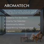 AromaTech Palo Santo & Amber Premium Aroma Oil – Grounding & Inspiring Home Fragrance with Notes of Clary Sage & Lavandin for Scent Diffusers, Cold-Air and UltraSonic Scent Machines (10 mL)