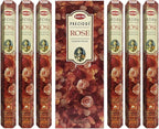 Precious Rose Incense Sticks and Incense Stick Holder Bundle Insence Insense Hem Incense Sticks