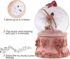 Musical Ballerina Snow Globes Lighted Snow Globe, Swan Lake Music Box Ballet Recital Gifts for Girls, Daughter, Granddaughter
