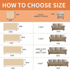 Non-Slip Couch Arm Covers,Thick Soft Recliner Arm Chair Covers Set of 2 Waterproof Armrest Covers for Sofa, Washable Faux Fur Sofa Arm Cover (Brown, 24" x 24" 2 Pack)