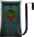 1 Pc Black Hanger 5" - Strong Bearing Hanger for Christmas Halloween Wreath Decorations, Steel Material, 20lb Load Bearing