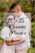 YXIMOX Custom 12" x18" Art Print on Premium Canvas, Personalized with Your Image or Design, Large Wall Decor for Living Room, Office, Bedroom, Custom Canvas Artwork(12"x18",Unframe)