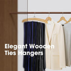 Tie Hanger 24 Hooks Tie Racks For Men Closet, Tie Rack With Upgraded 360°Rotating,Tie Hangers For Men,Tank Top Hanger,Neck Tie organizer,Belts Scarves Accessories for Bras,Tank Tops,Camisoles…