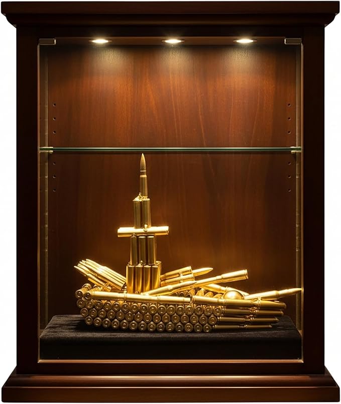 Bullet Shell Military Vehicle Sculptures - Handmade Tank, Airplane, Warship Metal Art Decor for Home, Office, Study Room for Men, Veterans (Warship Model)
