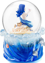 Mermaid Snow Globe Music Box with Light, Ocean Theme Birthday Gift for Girls Daughter Girlfriend Wife Women Anniversary Christmas Birthday Gift Musical Box Play You are My Sunshine