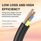 4.5V Power Adapter for Lemax Lighted Accessory 94563 94564 74707 74295 84428 94565 94566 94527 44241 64517 Christmas Micro Lighting Building Decoration(White,8 Output,Bend)