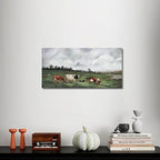 Belmrxne Nature Wall Art Green Wall Decor Posters Aesthetic Canvas Painting Funny Artwork for Living Room Dining Room Kitchen Bathroom and Office Bedroom 12x24 Inch