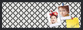 PinPix 36x12 Inch Cork Bulletin Board. This Decorative Framed Pin Board Comes with Black and White Waves Design and a Satin Black Frame. Ideal for Home Office Decor or Message Board (PinPix-194)