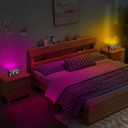Loud Alarm Clocks for Bedrooms Heavy Sleepers, Digital Clock with Night Light, Large Display, Dual Alarm, Snooze, Dimmable Bedside Alarm Clock for Kids Teens Boys Girls