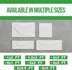 Custom Large Banner by BCB Print | Personalized Polyester Wall Hanging Banner for Outdoor Use | Add Your Image, Text, or Logo for Business, Birthdays, Graduations & Events | Made in USA | HD Print.