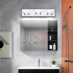 SOLFART 3 Light Modern Bathroom Lights Over Mirror Chrome Vanity Lighting Fixtures Gloss Chrome LED Bathroom Vanity Lights