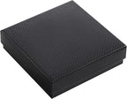 GEFTOL Jewelry Gift Boxes 20 Pack 3.5x3.5x1 Inch Cardboard Jewelry Boxes,Small Gift Boxes for Jewelry Earrings Necklaces Handmade Bangles Bracelets(Black)
