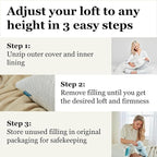 Saybrook Adjustable Pillow
