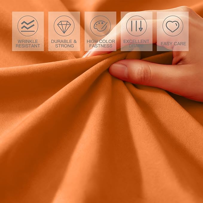 Tangerine Lazy Chair with Ottoman, Large Velvet Lounge Accent Chair with a Throw Pillow, Comfy Leisure Sofa Chair for Living Room Bedroom Dorm Room Office Apartment Reading Relaxing Use