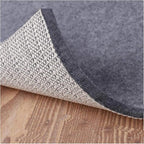 Non Slip Rug Pad Grippers - 2x3, 1/4" Thick, Felt + Rubber Double Layers Area Carpet Mat Tap, Provides Protection and Cushioning for Hardwood or Tile Floors