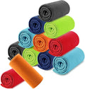 Newwiee 12 Pcs Fleece Throw Blankets Bulk 50'' x 60'' Oeko-tex Standard 100 Certified Spring Outdoor Wedding Guest Blankets Lightweight for Sleepover Donation Lap Pet Sofa Home (Fluorescent Colors)