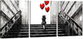 Novatique Banksy Wall Art Modern Street Wall Art Abstract Graffiti Posters Print Classic Graffiti Artwork Wall Decor for Living Room Bedroom Bathroom,12" x 16" x 3Pcs