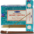 Money Matrix Incense Sticks and Incense Stick Holder Bundle Insence Insense Satya Incense