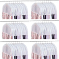 Patelai 100 Pcs Shoulder Covers for Hanging Clothes 24 x 12 x 2 Inches Plastic Garment Dust Covers Protectors with 2" Gusset for Closet Storage Suit, Coats, Jackets, Dress Closet Storage