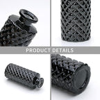 Brajttt Bud Vase Set of 25: Black Glass Vases - Small, Cute Vintage Set for Flower, Wedding, Home Decorations