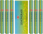 Lemongrass Incense Sticks and Incense Stick Holder Bundle Insence Insense Hem Incense Sticks