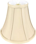 Royal Designs, Inc. BSO-704RC-7BG True Bell Basic Lamp Shade with Round Clip, 3.75 x 7 x 6.75, Beige