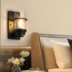 Black Wall Sconce Indoor,Rustic Bathroom Vanity Light Fixtures,Entryway Wall Sconces Lights,Wall Lights for Living Room(Bulbs not Included)