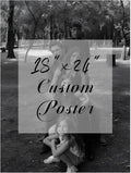 YXIMOX Custom 18" x24" Art Print on Premium Canvas, Personalized with Your Image or Design, Large Wall Decor for Living Room, Office, Bedroom, Custom Canvas Artwork(18"x24",Unframe)