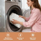 Couch Cover for Dogs, Non Slip Fuzzy Pet Couch Covers for Sofa,Couch Covers for Sofa Pet Friendly,Thick Soft Sofa Slipcovers Cushion Protector(White, 28" x 71"/70 x 180cm)