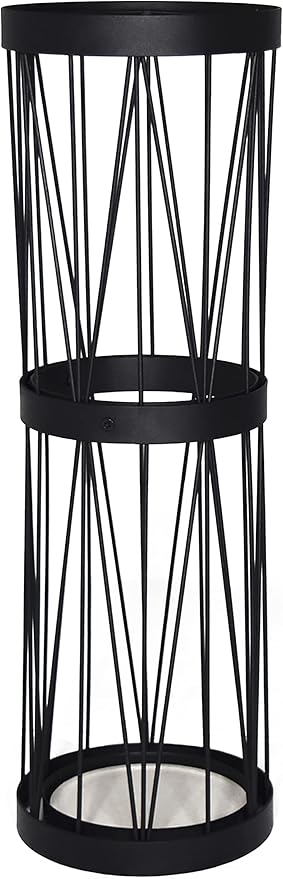 Mango Steam Pluvian™ Soakstone™ Umbrella Holder (Tall, Black)