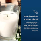 GoodLight Paraffin-Free Votive Candles, Vegan Palm Wax, Clean-Burning and All-Natural Votive White Candles | 15-Hour Burn Time (32 Unscented Votive Candles)