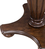 Liberty Furniture Allington Round End Table for Living Room - Satin Sienna
