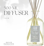 Antica Farmacista Home Ambiance Diffuser - Long-Lasting Reed Scent Diffuser - Luxury Room Freshener Gift - Ironwood, 16.9 fl oz