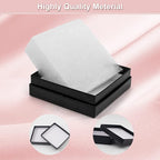 Cardboard Jewelry Black Gift Boxes 20 Pack3.5×3.5×1 inches, its apply to displaying necklaces, rings, bracelets, earrings