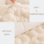 Mivnue Pet Couch Cover, Couch Covers for Dogs, Washable Dog Sofa Covers Couch Protector, Fuzzy Non Slip Couch Slipcover Pet Friendly