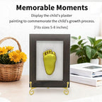 Iron Plate Stands for Display, Foldable Book Holder & Easel Stand for Sign, Versatile Poster Stand and Small Plate Stand for Home Decor, Art, Photo Frame, Card, Crystal Display (Gold, 6 inch (4Pcs))