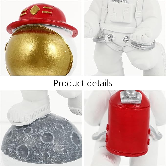 Astronaut Eyeglasses Stand Glasses Holder Storage Rack Space-Themed Home Ornament Desktop Display Organizer for Glasses Storage