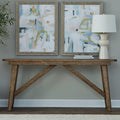 Liberty Furniture Carolina Park Sofa Table for Living Room - Amber Brown Oak