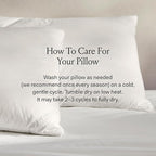BOLL & BRANCH Down Chamber Pillow - Soft, Standard - Naturally Cooling Shell - Premium Comfort, Superior Support - Cruelty-Free IDS Certified Down