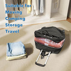 16 Pack Travel Vacuum Bags with Pump，vacuum travel bags with pump (2J/2L/2M2S/4 ROLLER BAGS/4 SMALL ROLLER BAGS), vacuum seal bags for clothing travel and home organization.