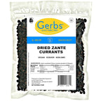 Gerbs Dried Zante Currants 4 lbs. | Unsulfured, No Artificial Additives, Resealable Bag | Naturally Bold & Tart Flavor | Top 14 Allergen-Free