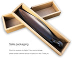 9" Length Incense Stick Holder with 3 Holes, Ceramic Incense Ash Cather for Counters, Meditation Room, Yoga, Home, Office (Brown)