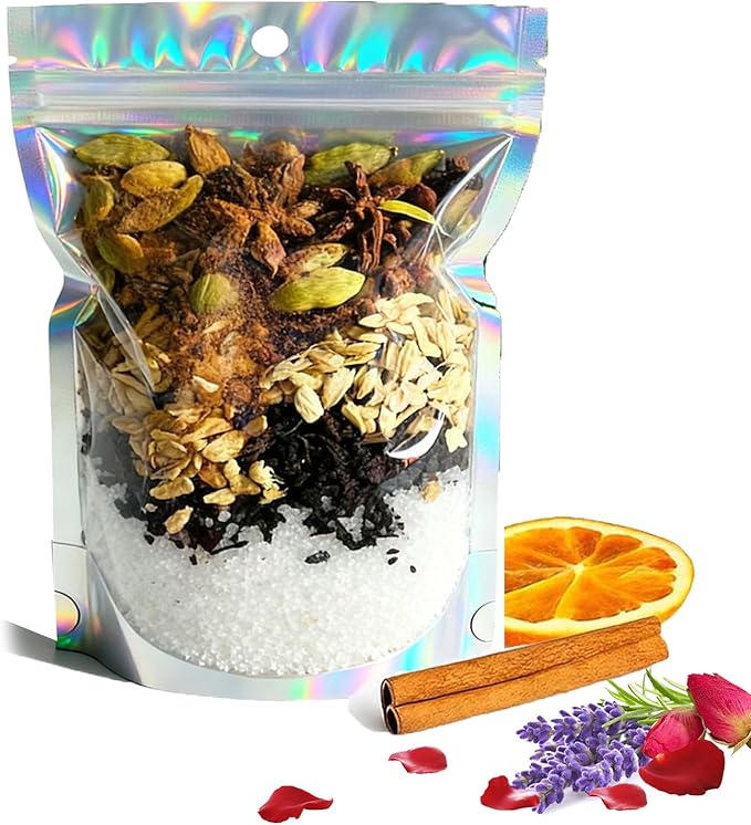 Intention Simmer Pot Blends, Simmer Pot for Stove Potpourri, Botanical Air Freshener Sachets for Holiday, Meditation & Ritual Spaces (Protection)