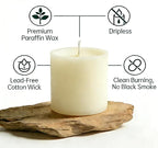 12 Pcs Ivory Pillar Candles Bulk Set, 3 Different Lengths 3 x 3/6/8 Inch (4 Each), Dripless Unscented Smokeless,Hurricane Candles,Gives You a Better Atmosphere When Organizing an Event Party.